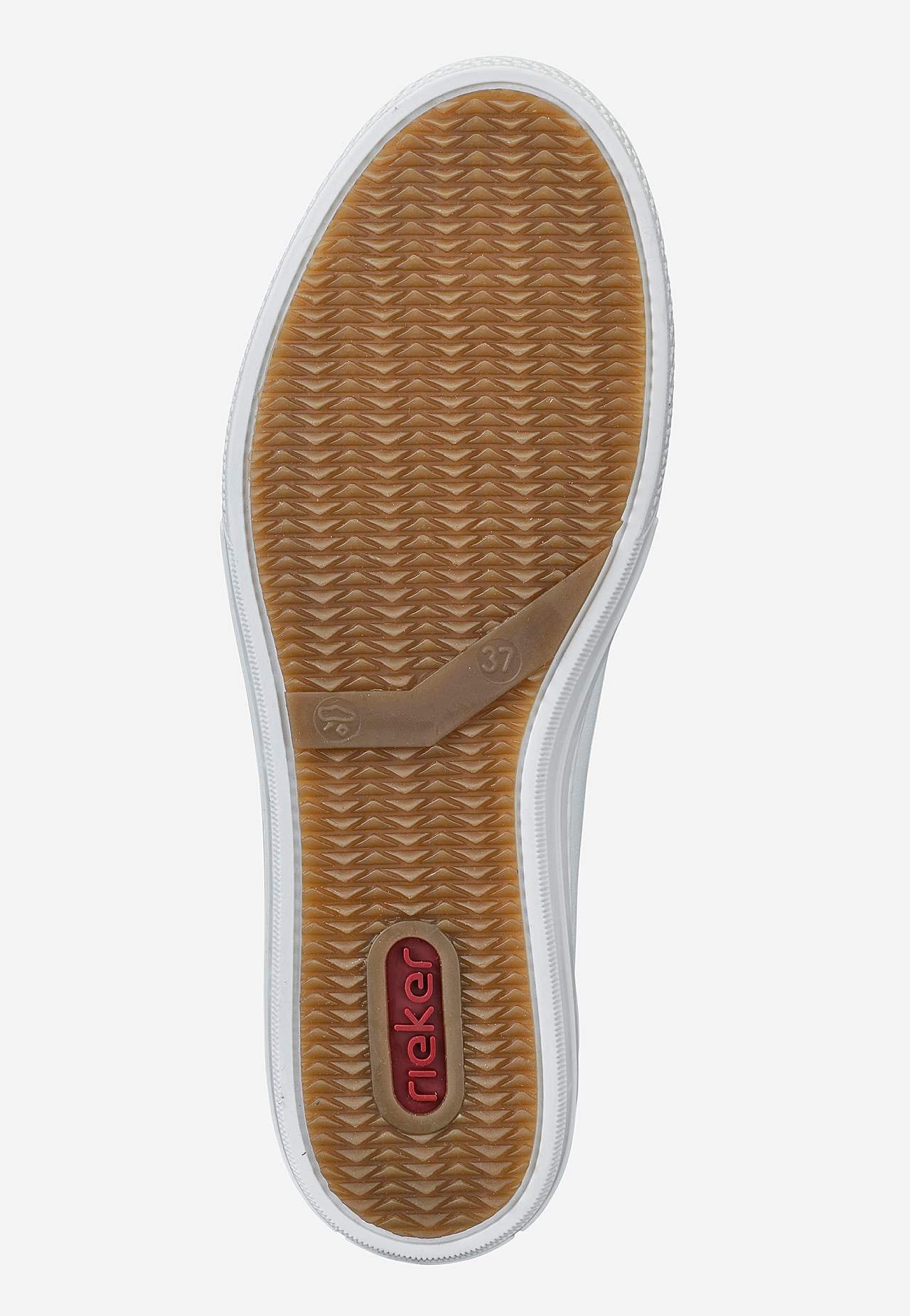 Sneaker i skinn