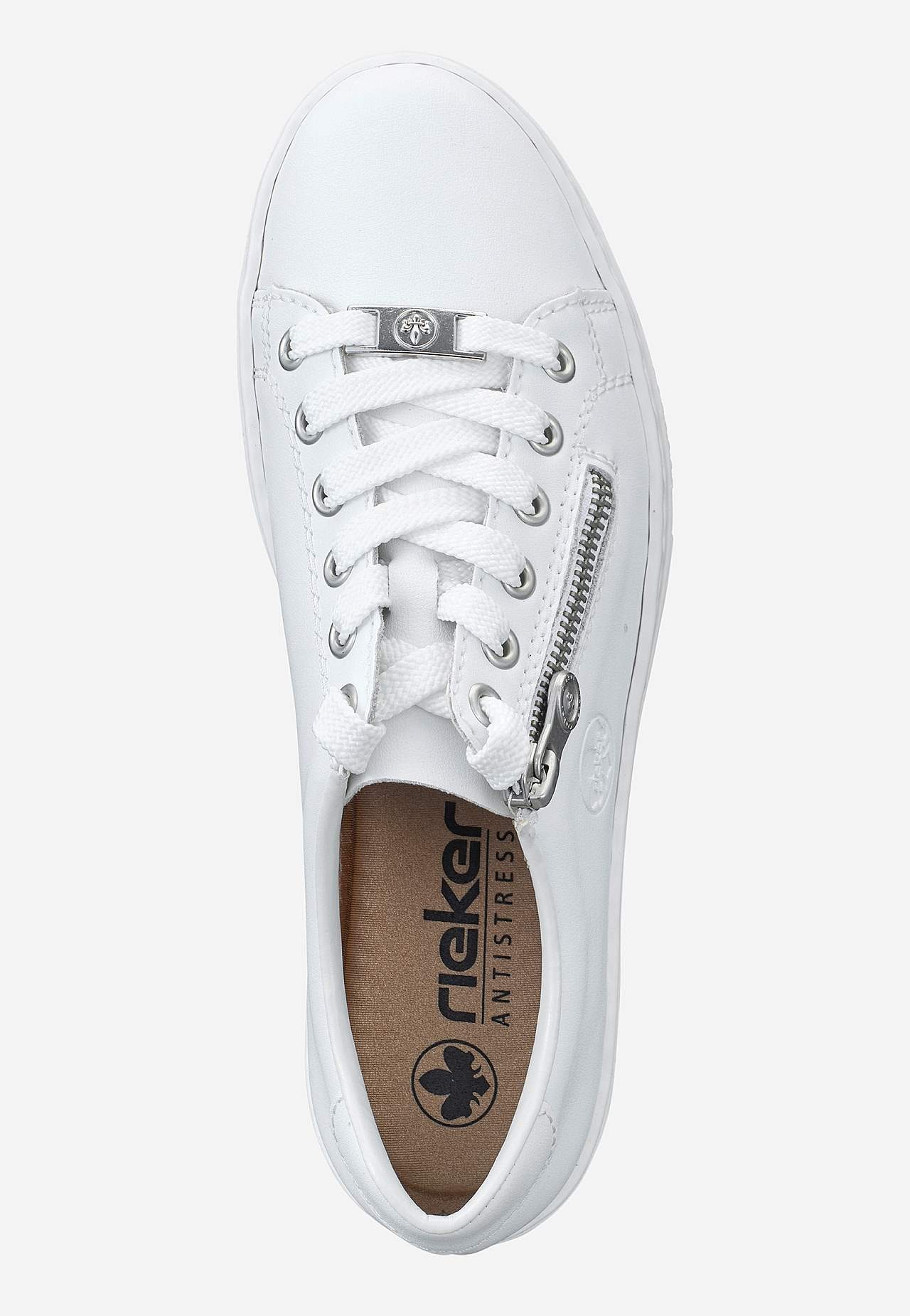 Sneaker i skinn