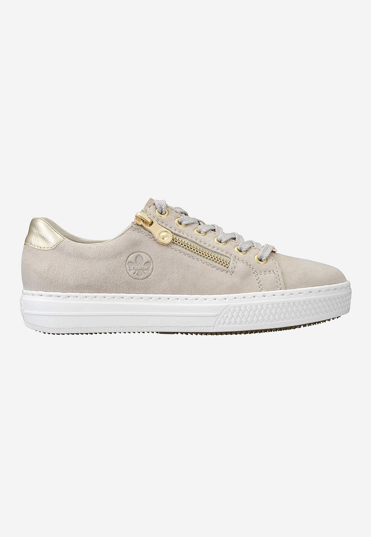 Sneaker i skinn