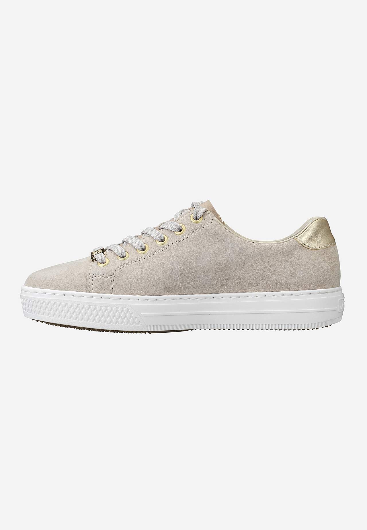Sneaker i skinn