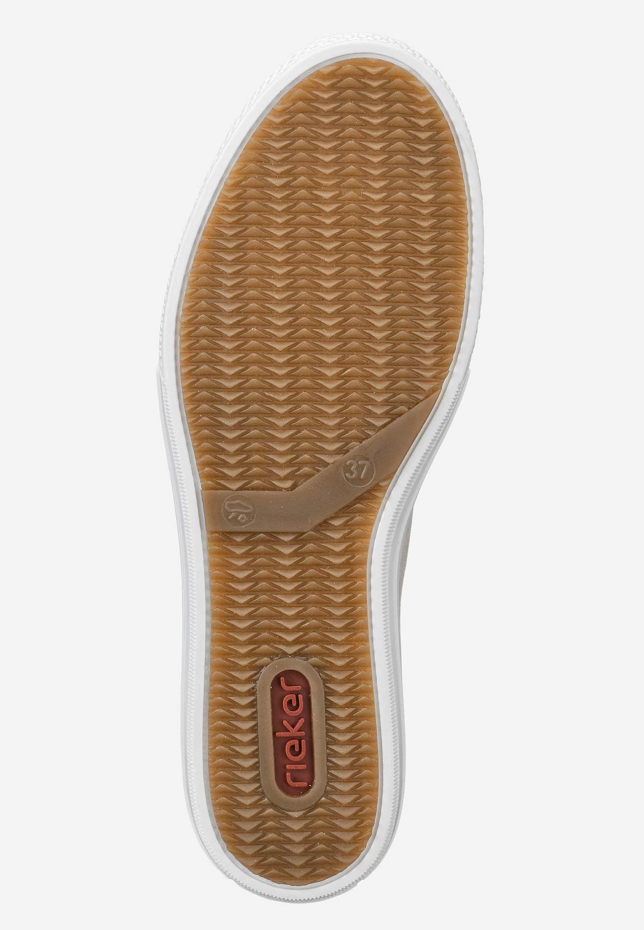 Sneaker i skinn