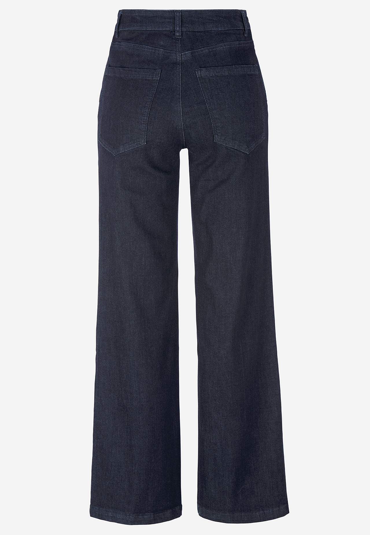 Vida jeans med sydda pressveck Mia