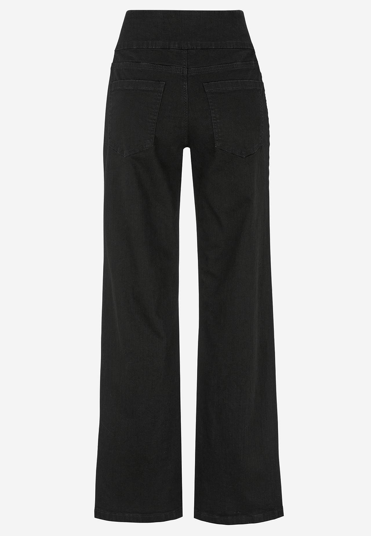 Jeans med hög resårmidja Elisa