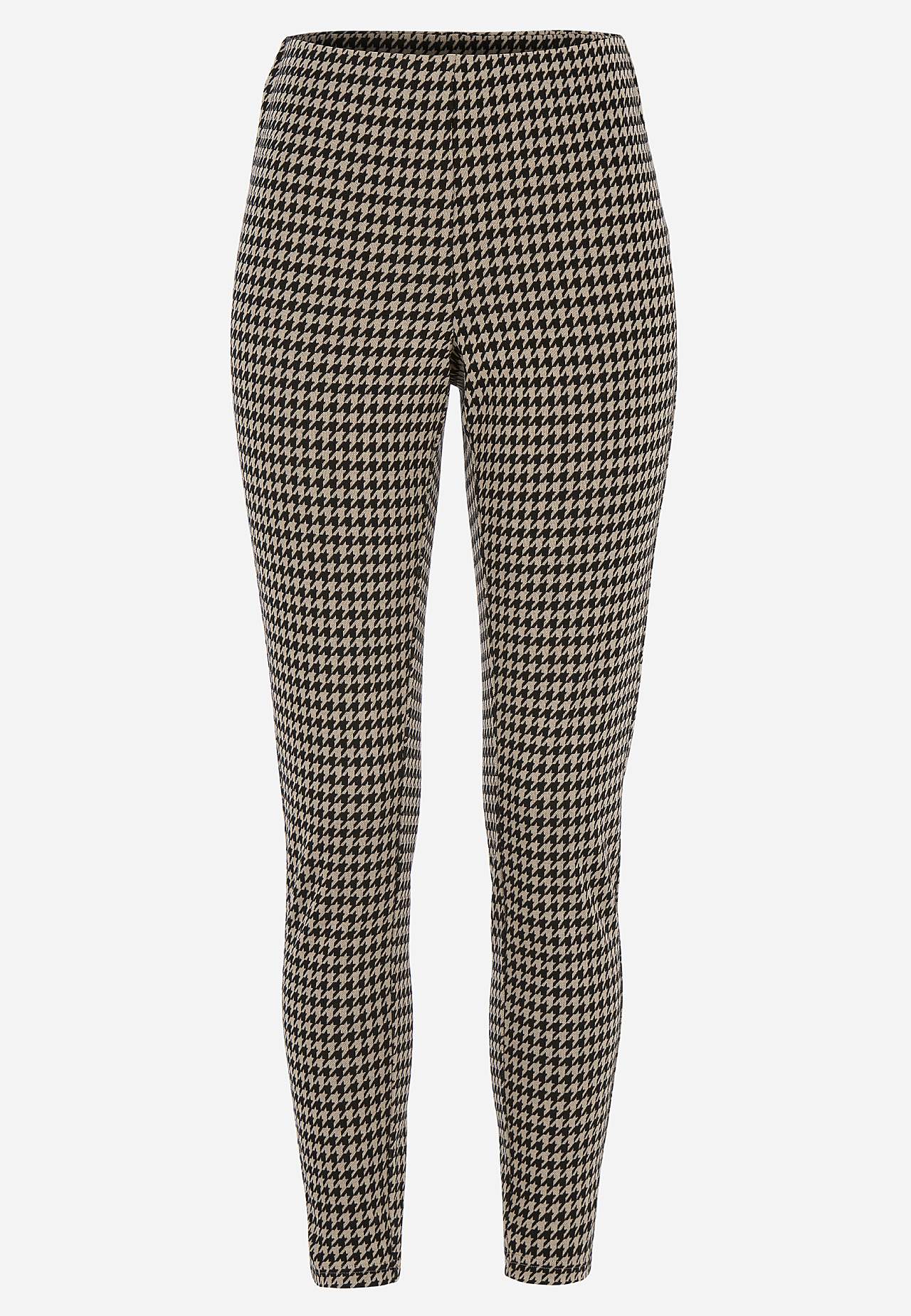 Jacquardmönstrade leggings