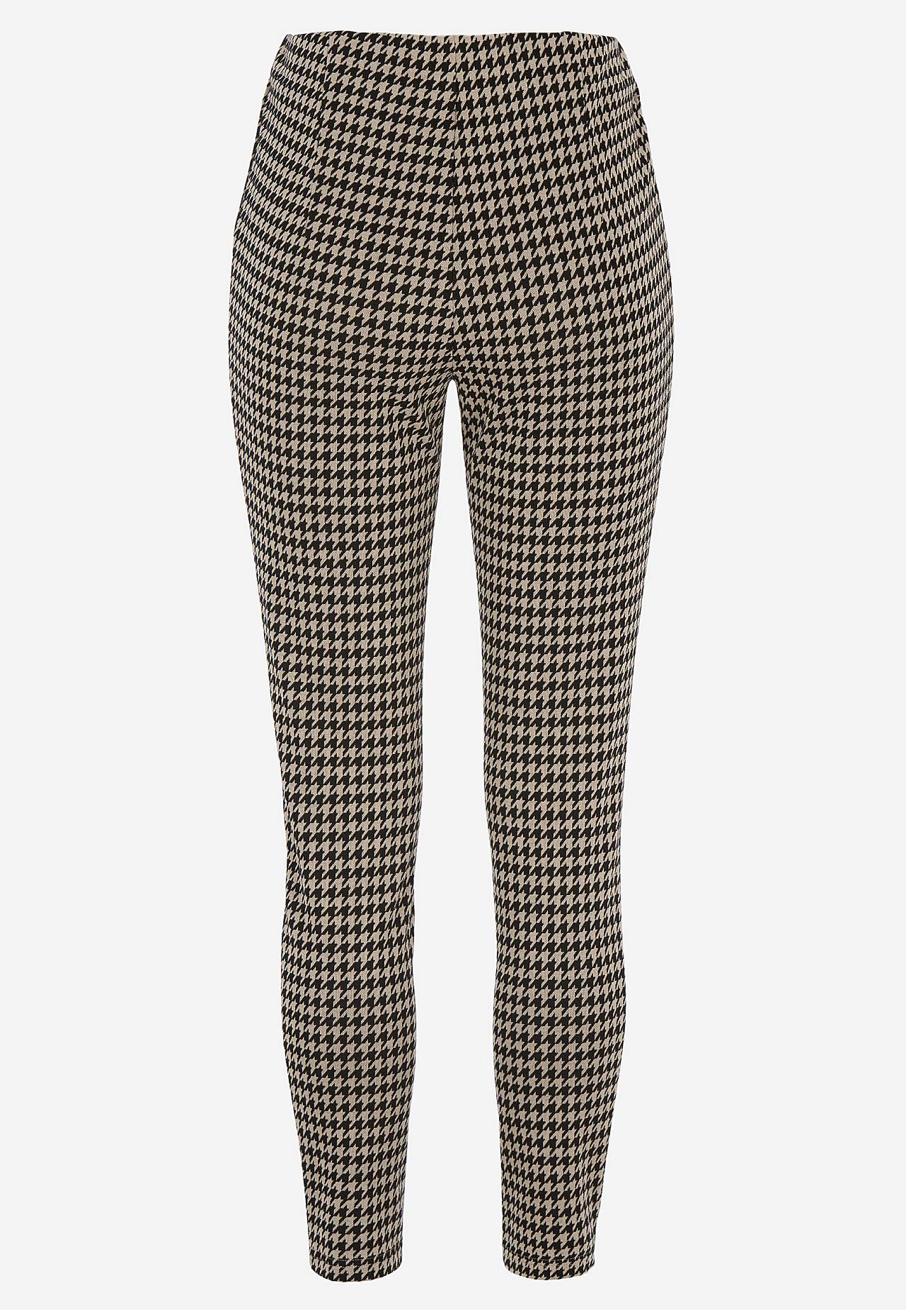 Jacquardmönstrade leggings