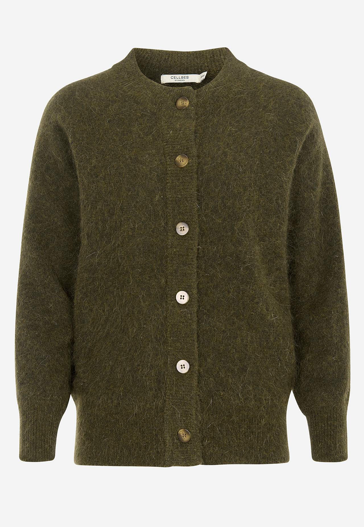 Cardigan Premium i mohair- och ullblandning
