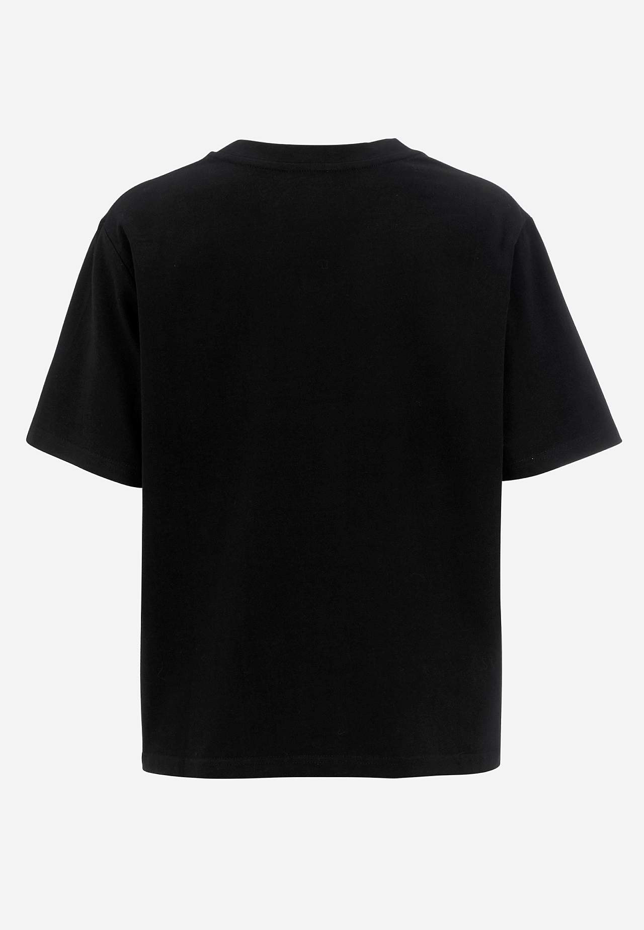 T-shirt i kraftig bomullstrikå