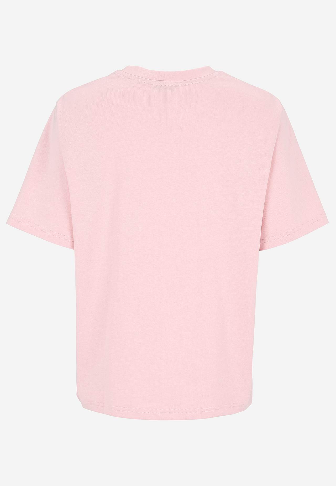 T-shirt i kraftig bomullstrikå