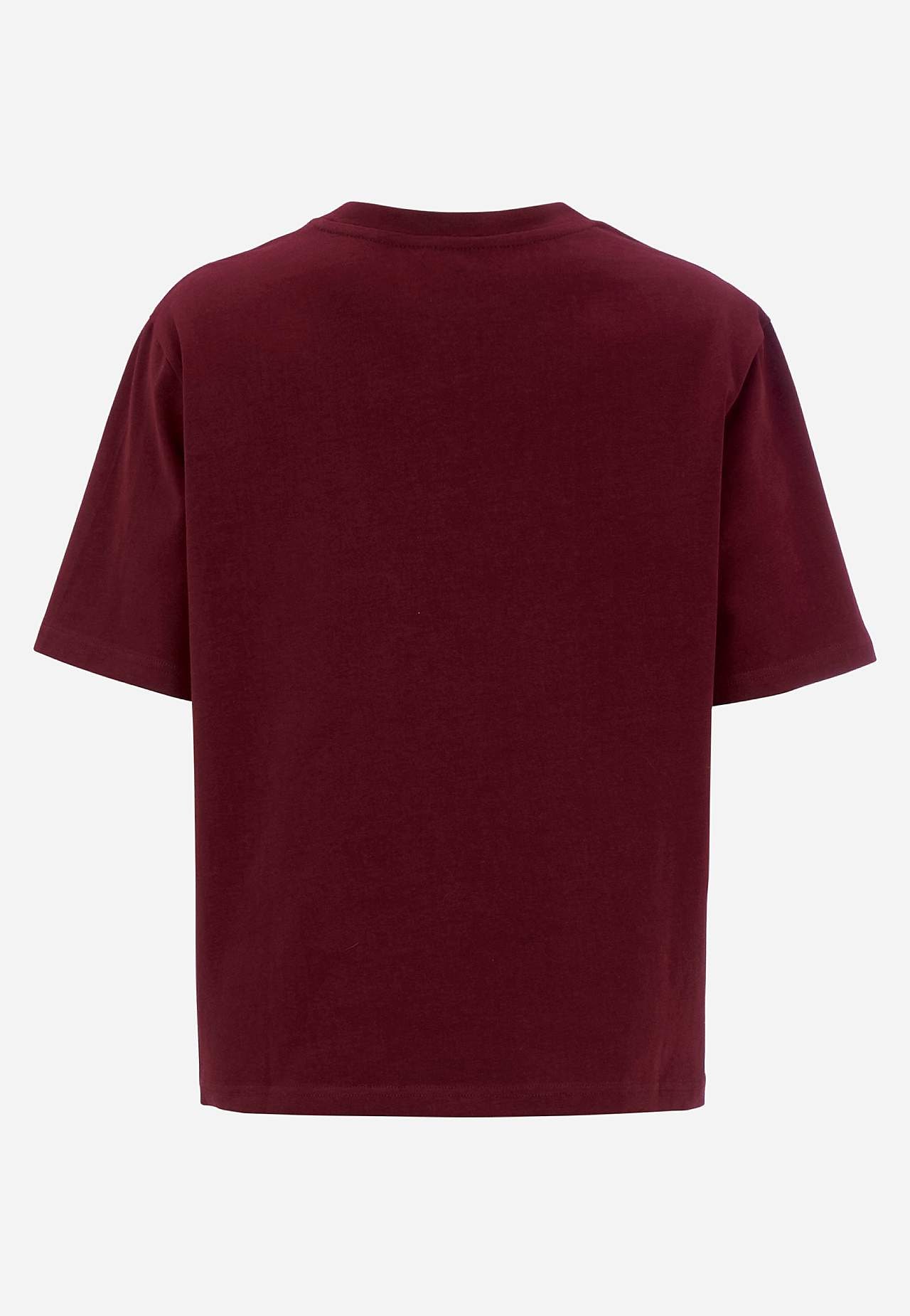 T-shirt i kraftig bomullstrikå