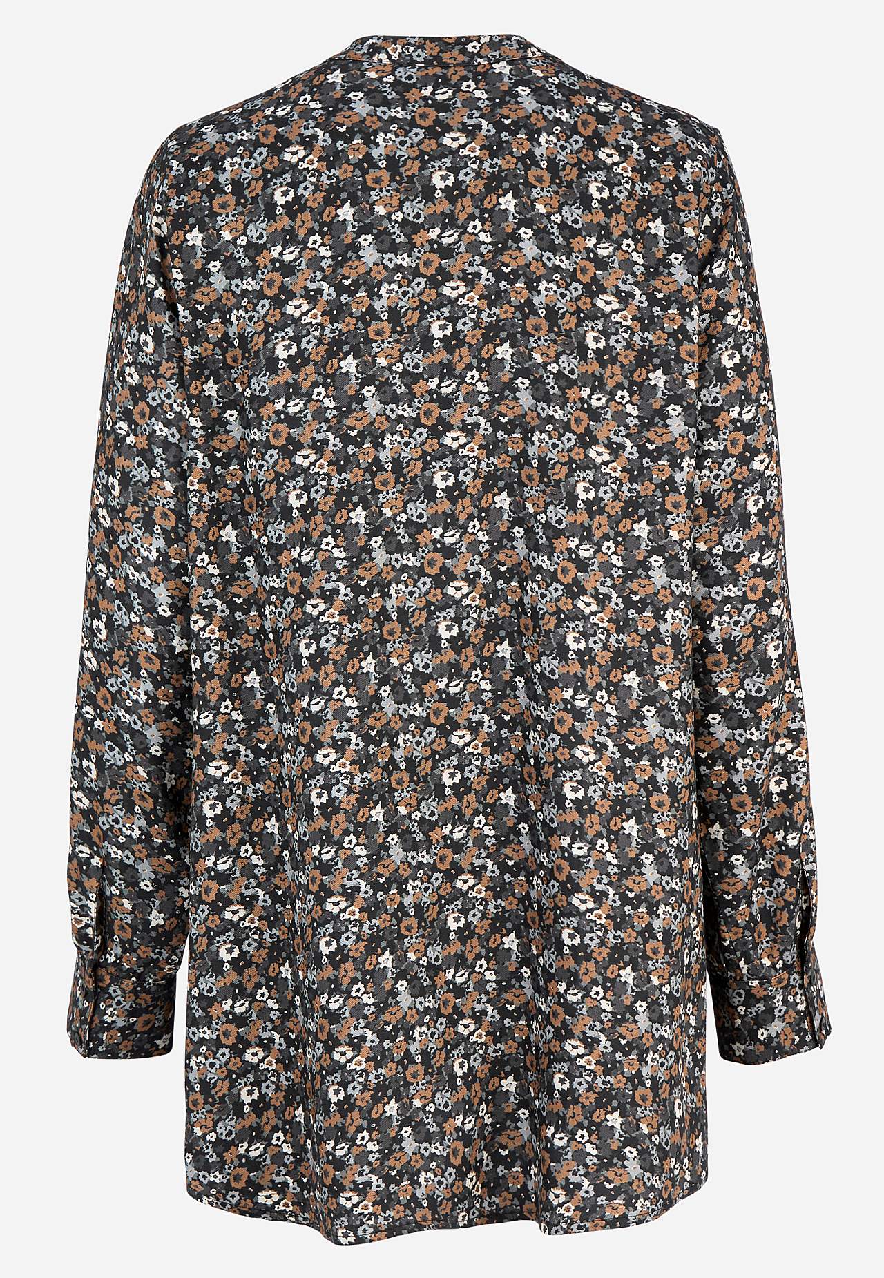 Vävd tunika med knappar