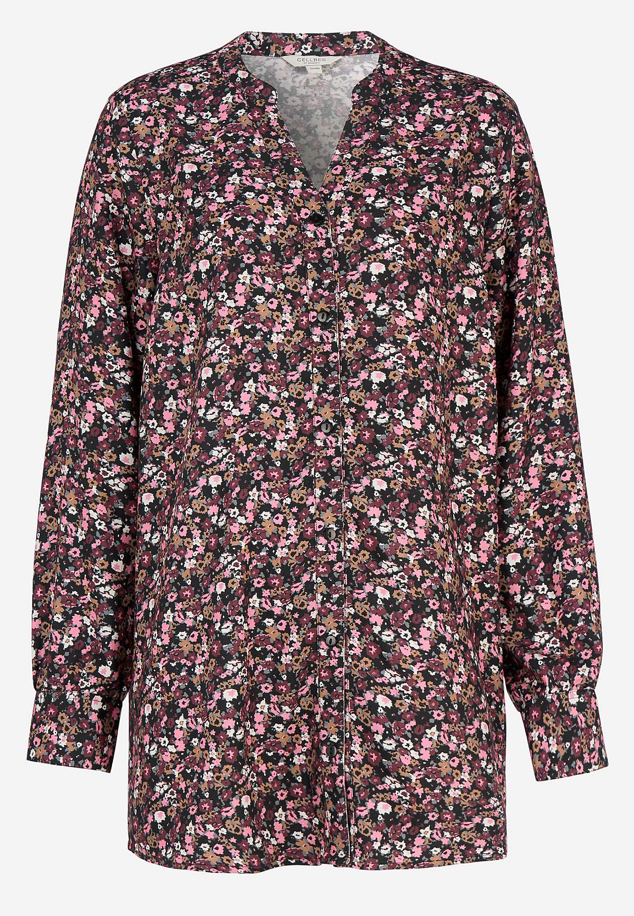 Vävd tunika med knappar