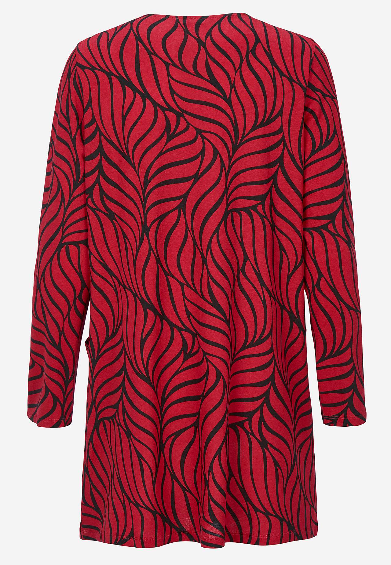 Trikåtunika med fickor