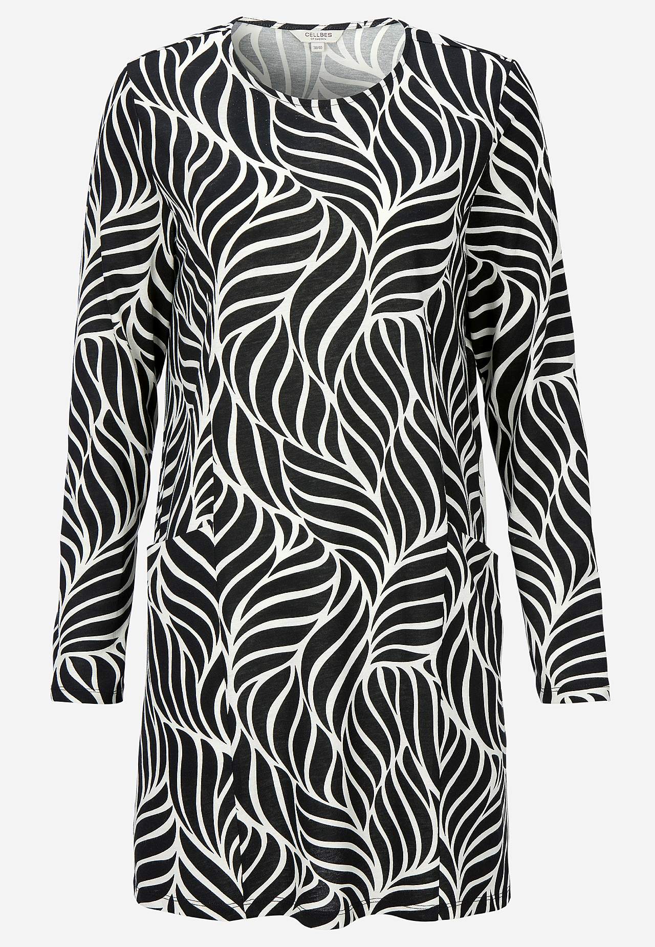 Trikåtunika med fickor