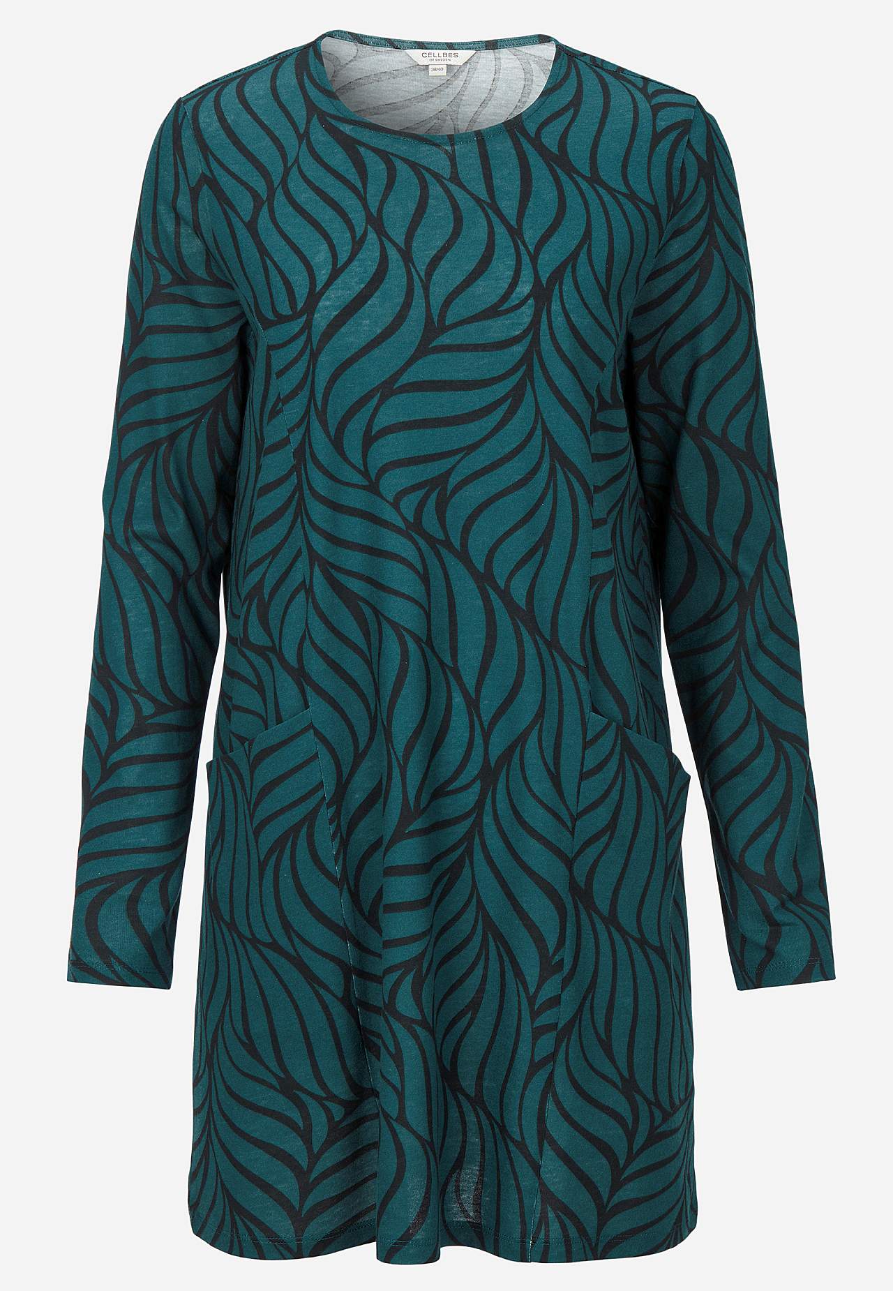 Trikåtunika med fickor