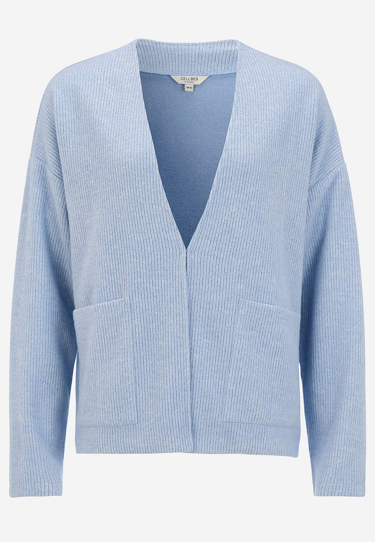 Supermjuk cardigan med fickor