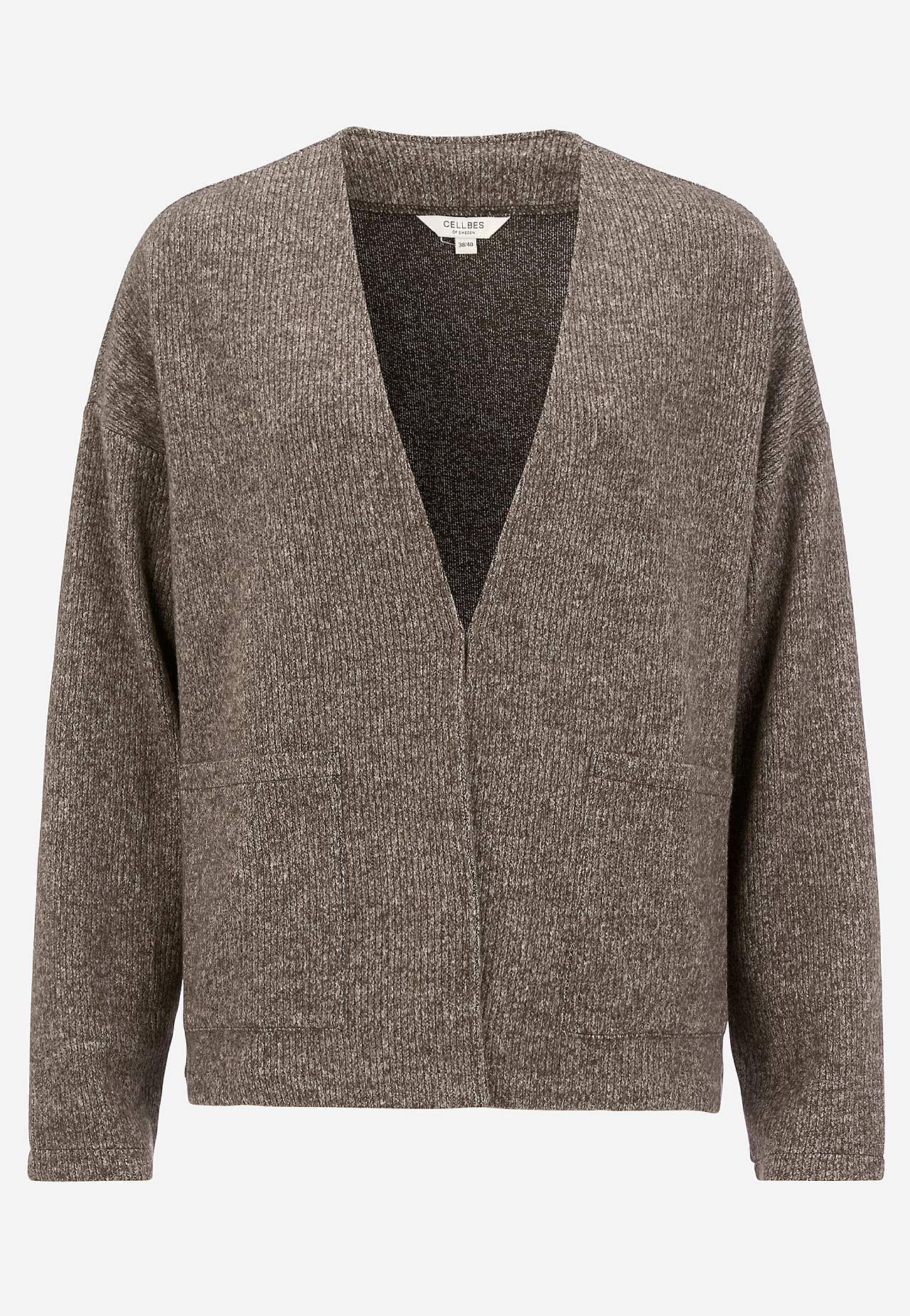 Supermjuk cardigan med fickor
