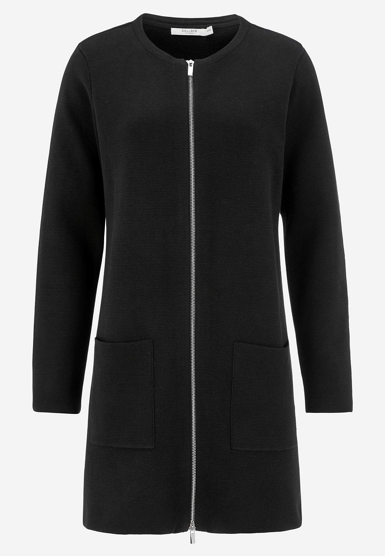 Cardigan med dragkedja
