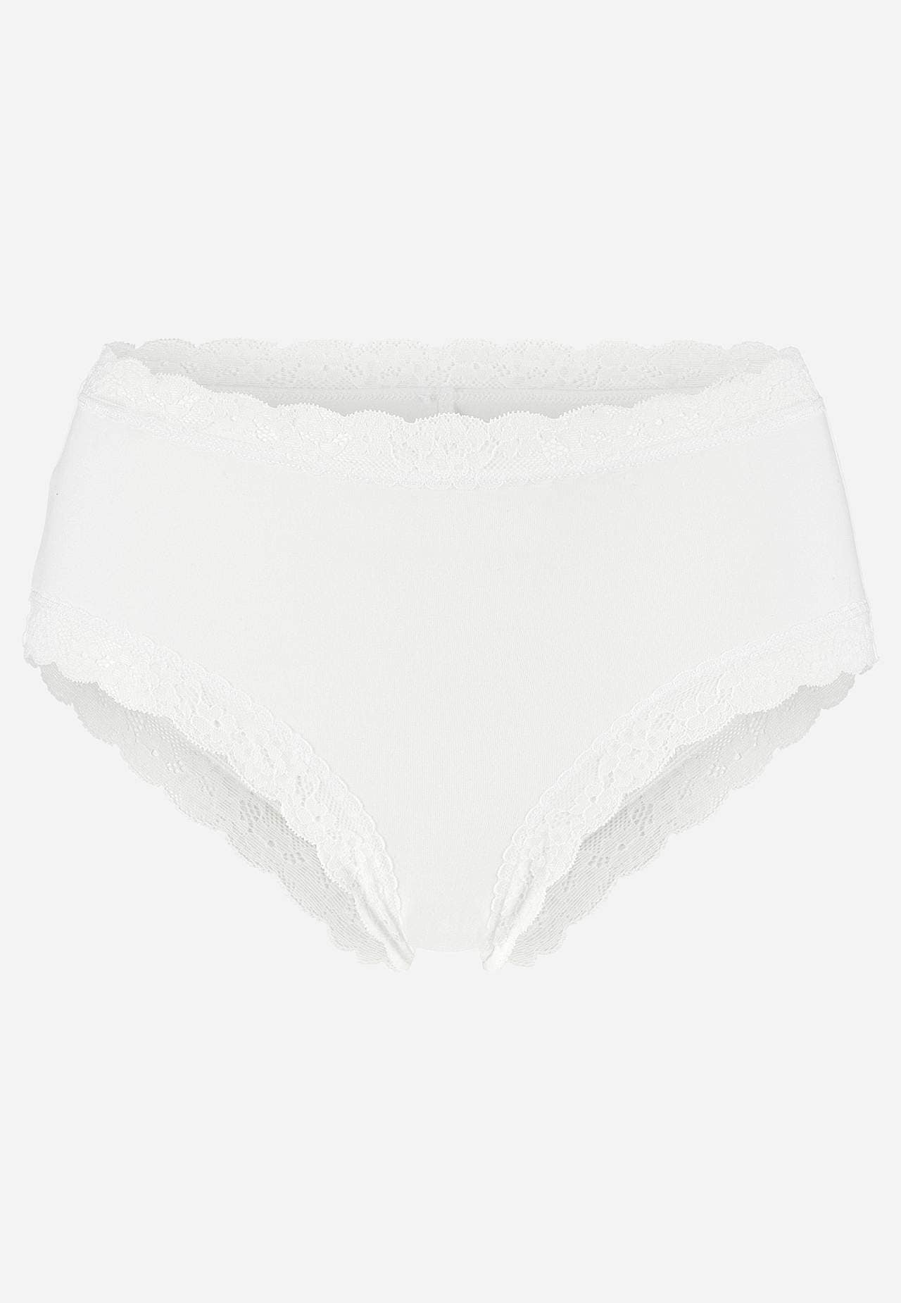 Bomullstrosa med spetskant 3-pack 3-pack