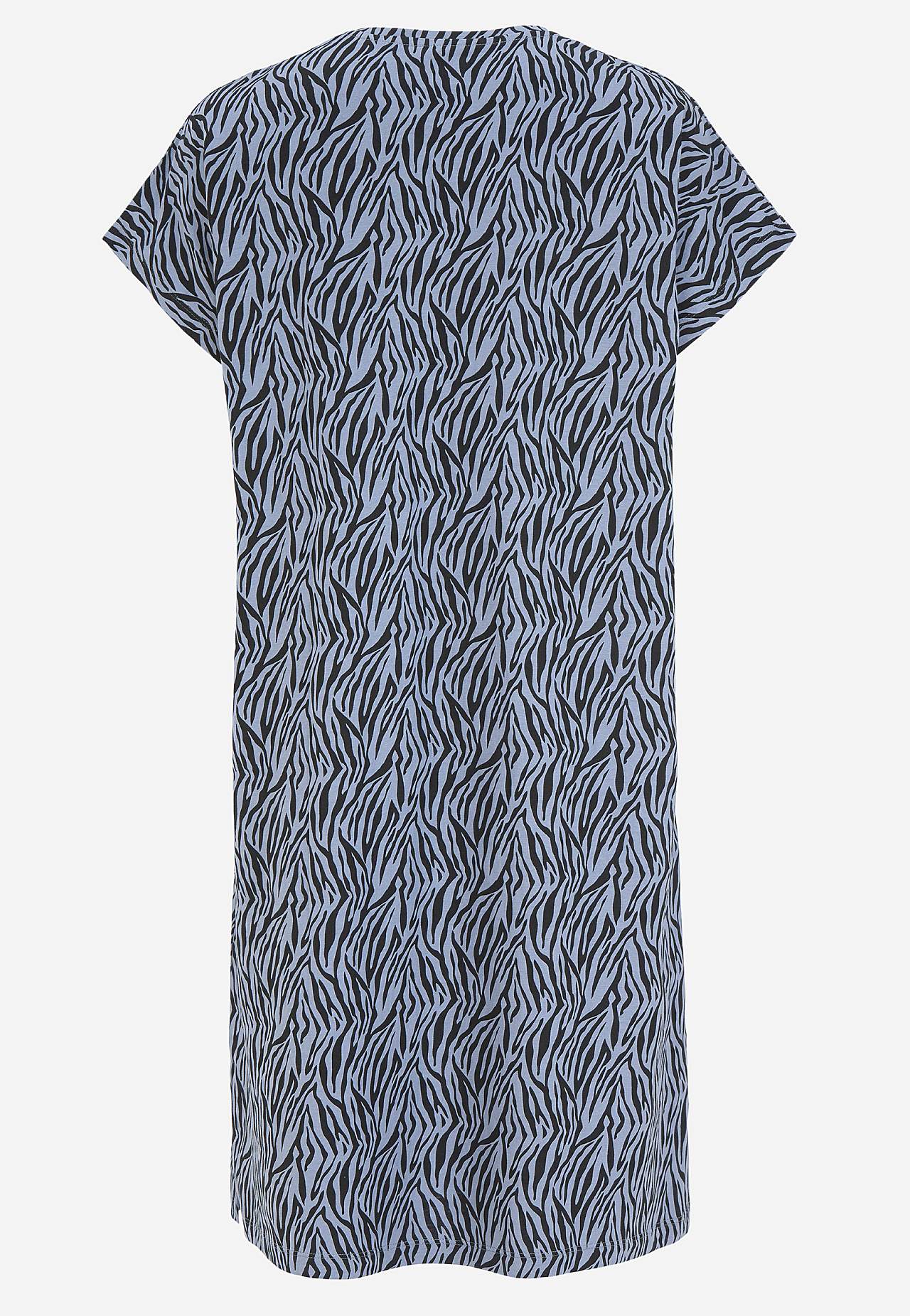 Mönstrat nattlinne i bomull 2-pack