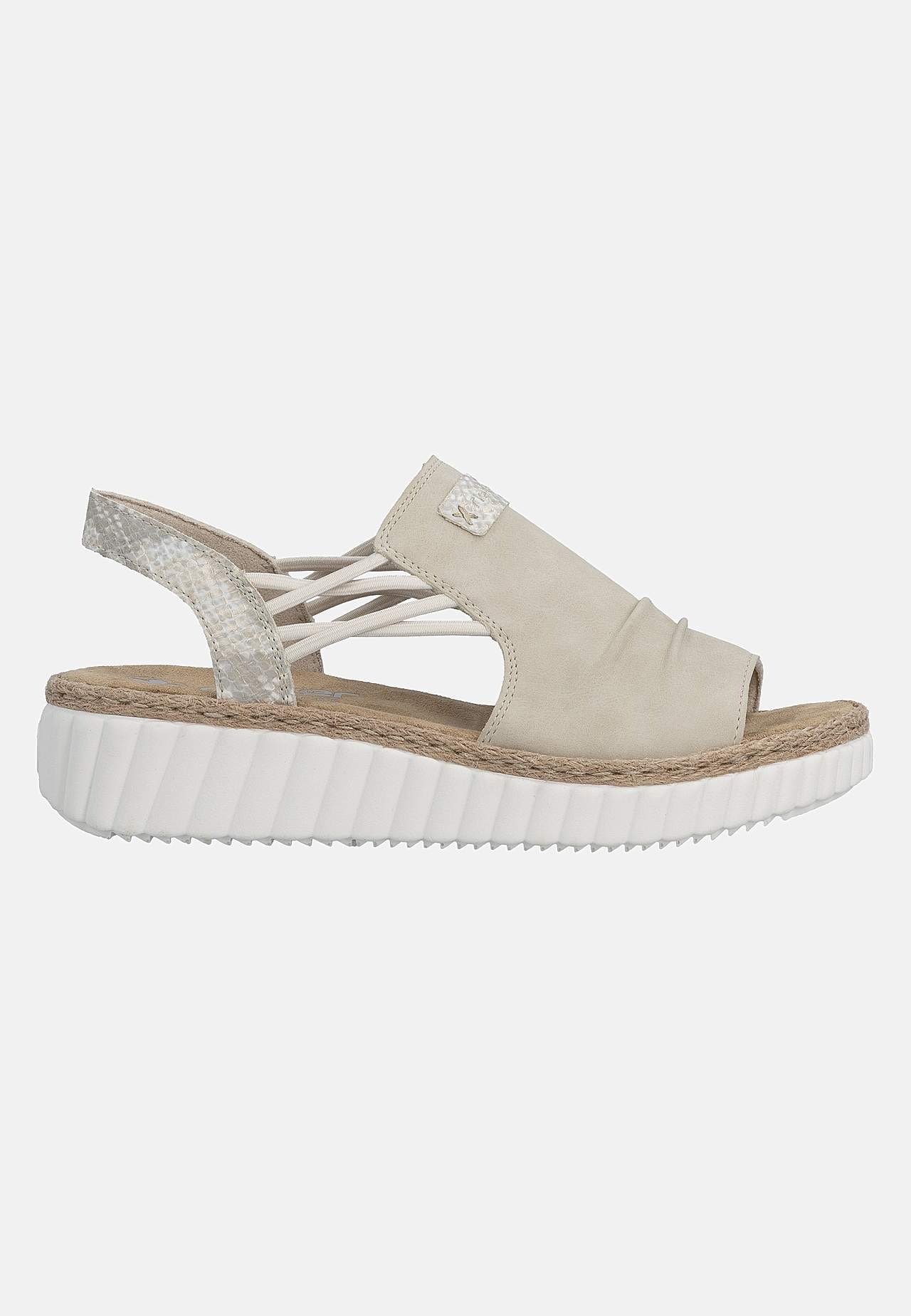 Sandal med resårremmar