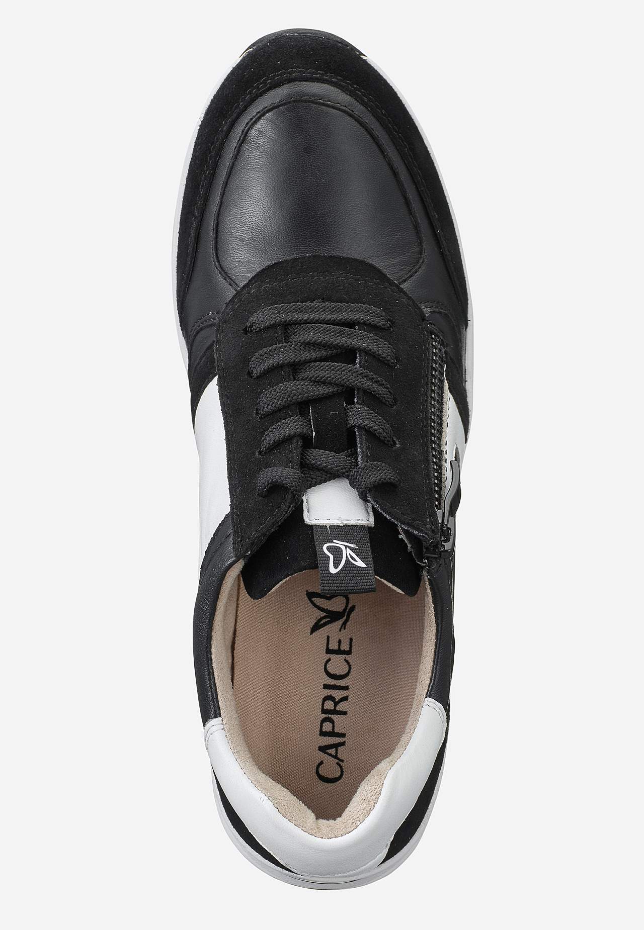 Sneaker i skinn