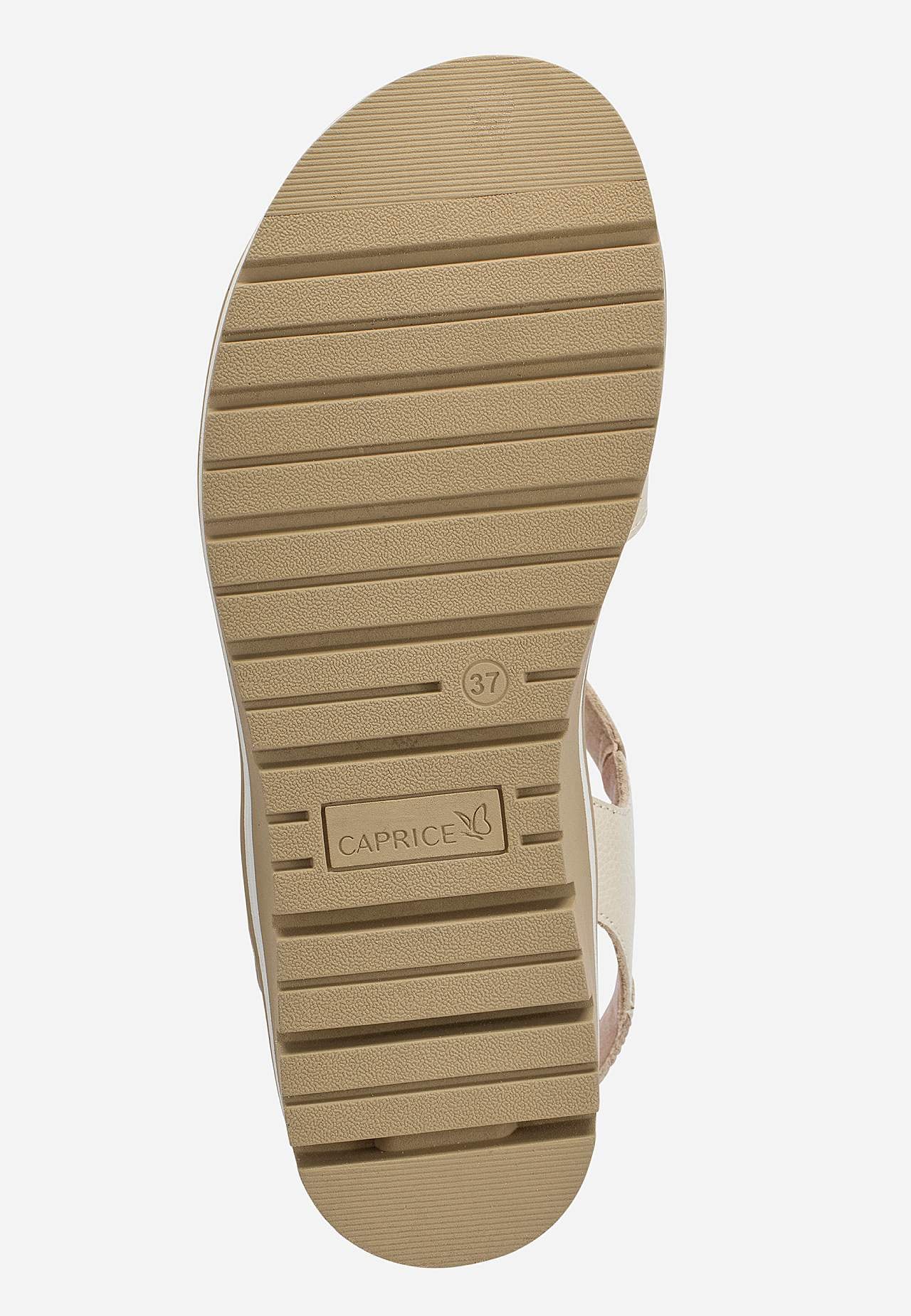 Skinnsandal med kardborrestängning