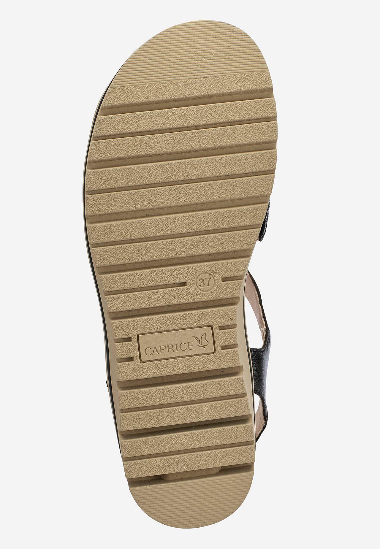 Skinnsandal med kardborrestängning