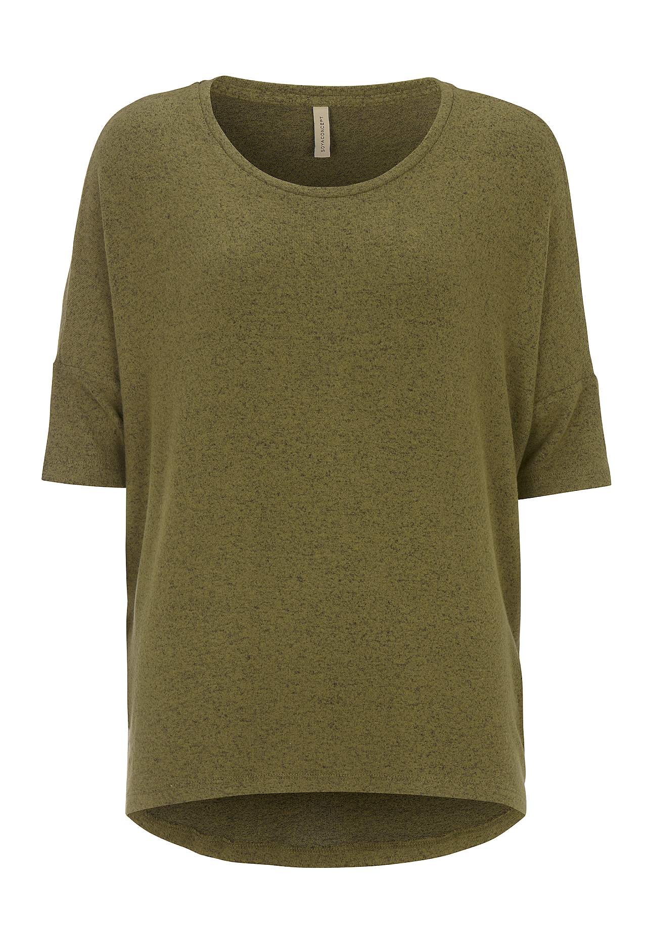 Supermjuk, melerad trikåtopp