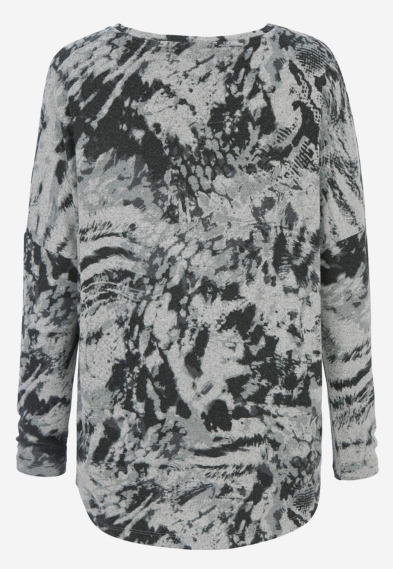 Supermjuk, mönstrad trikåtopp