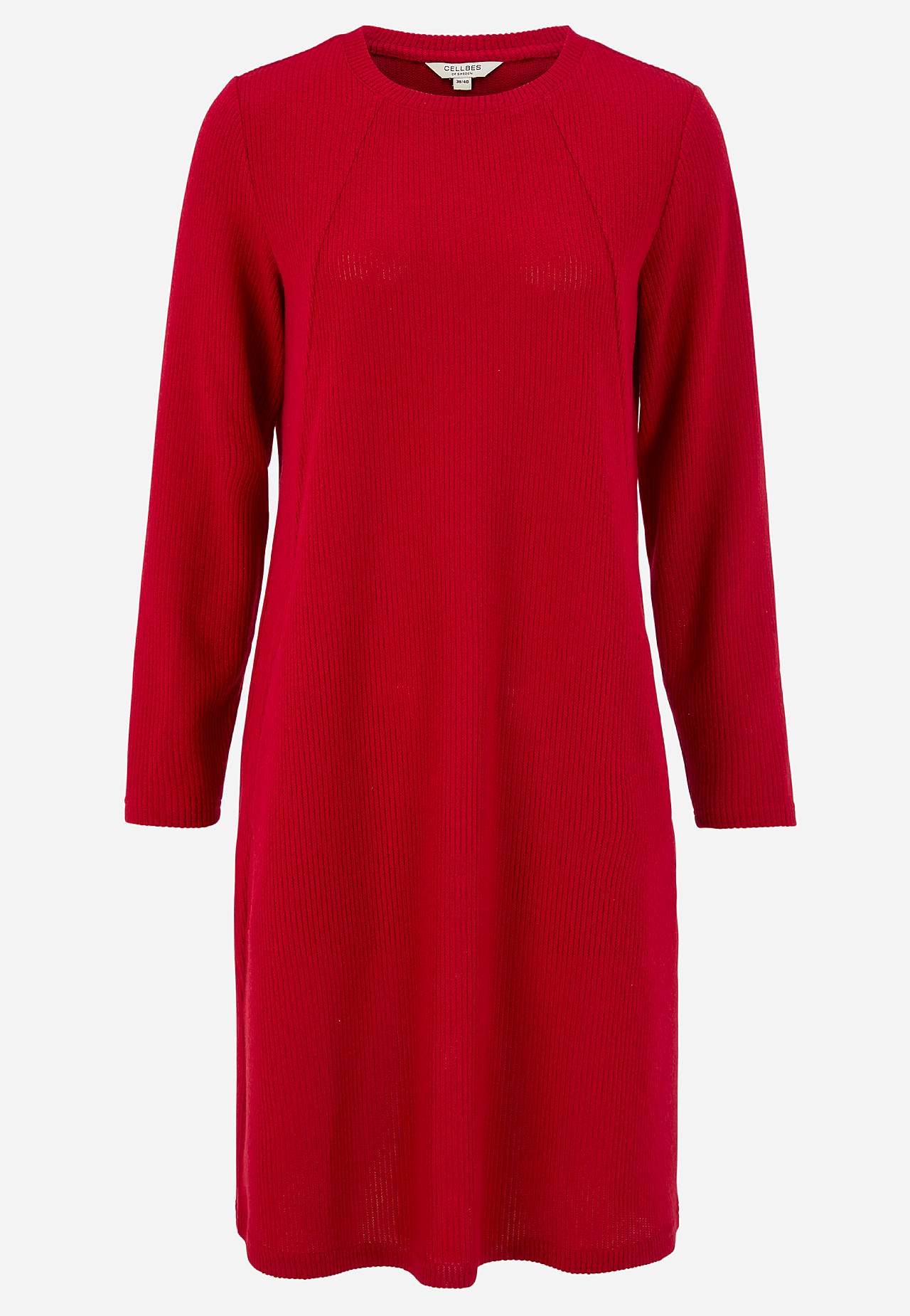 Supermjuk klänning med fickor Beata