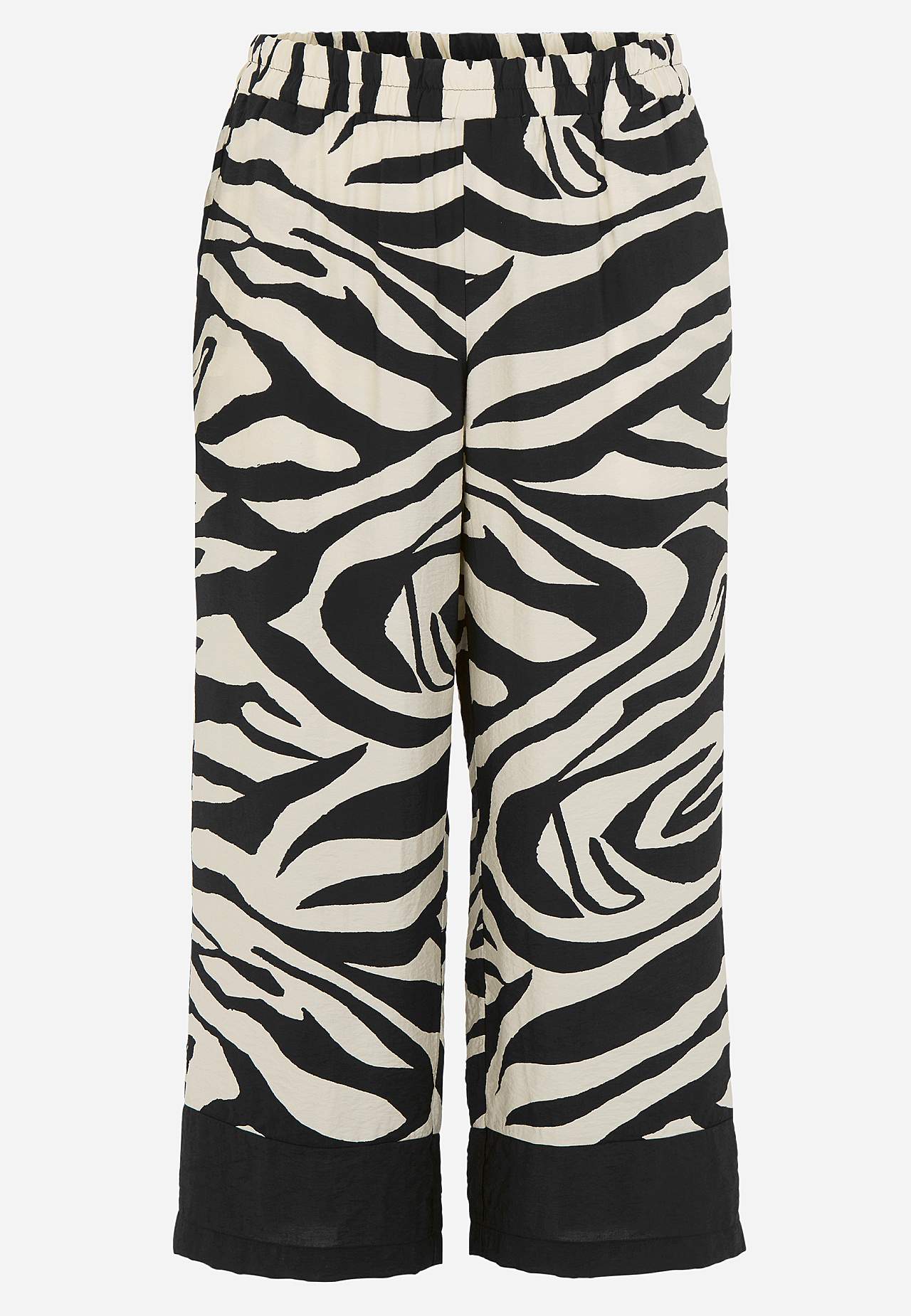 Byxa med zebramönster