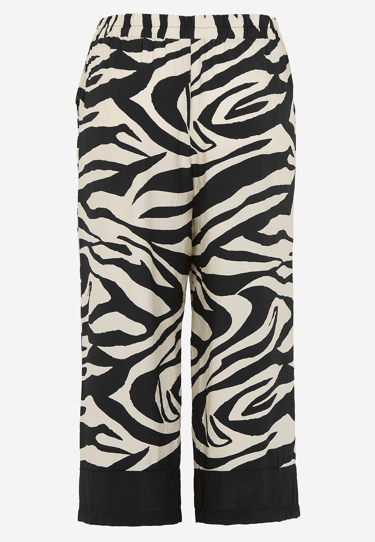 Byxa med zebramönster
