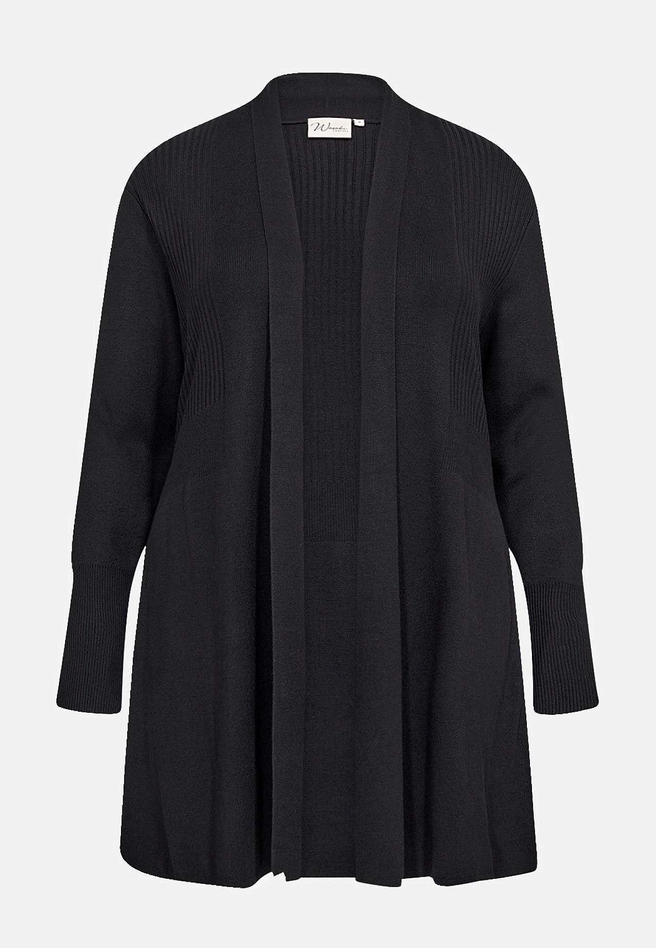 Finstickad cardigan