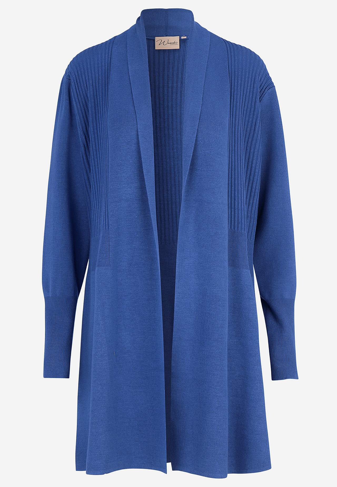 Finstickad cardigan