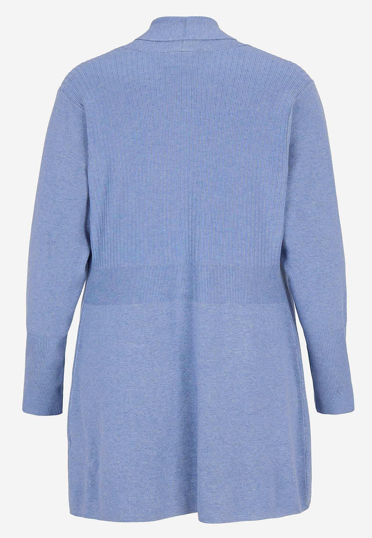 Finstickad cardigan