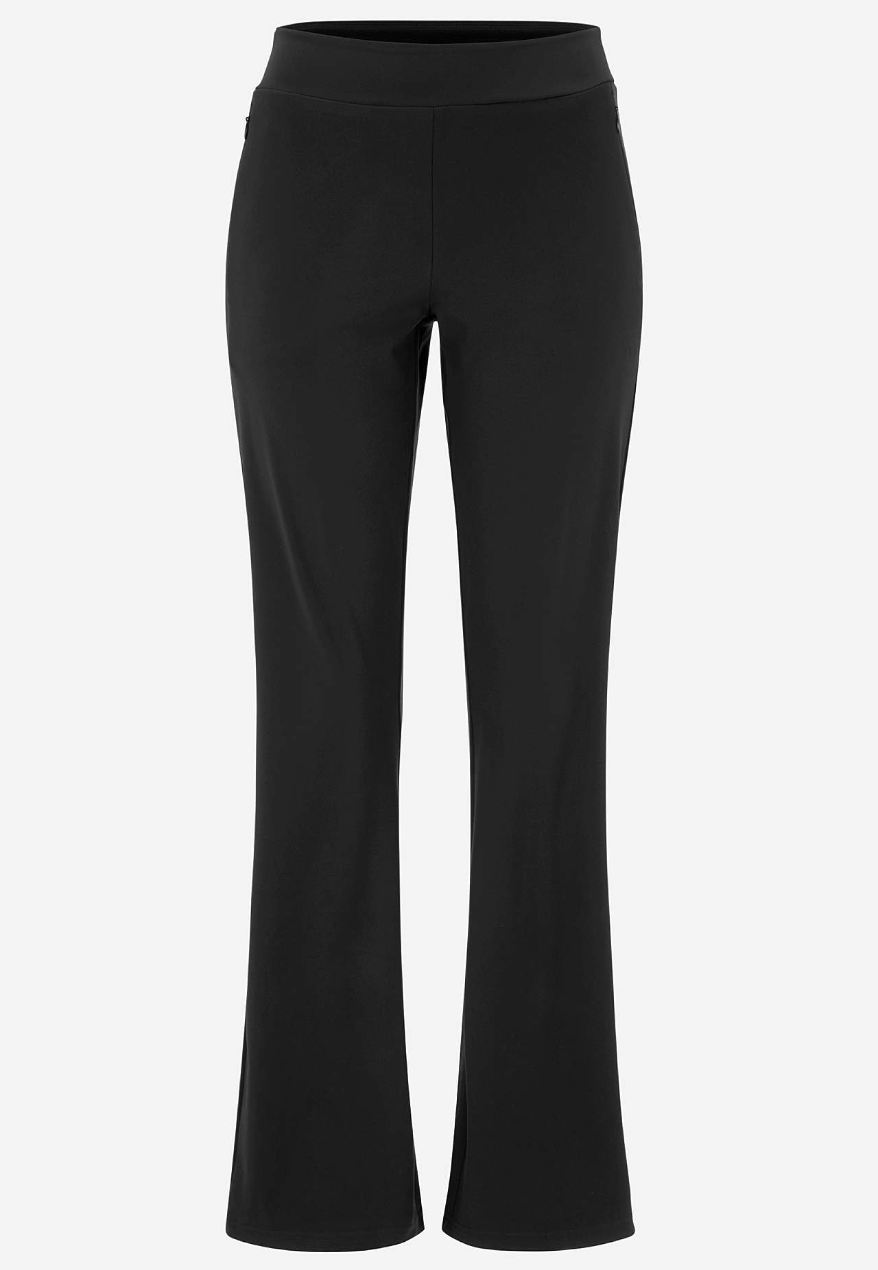 Mångsidig trikåbyxa bootcut