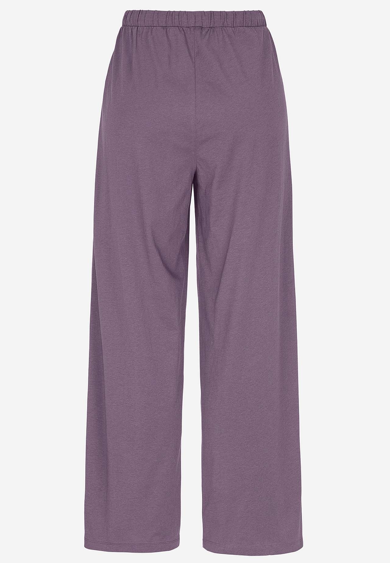 Tvådelad pyjamas med spetskant