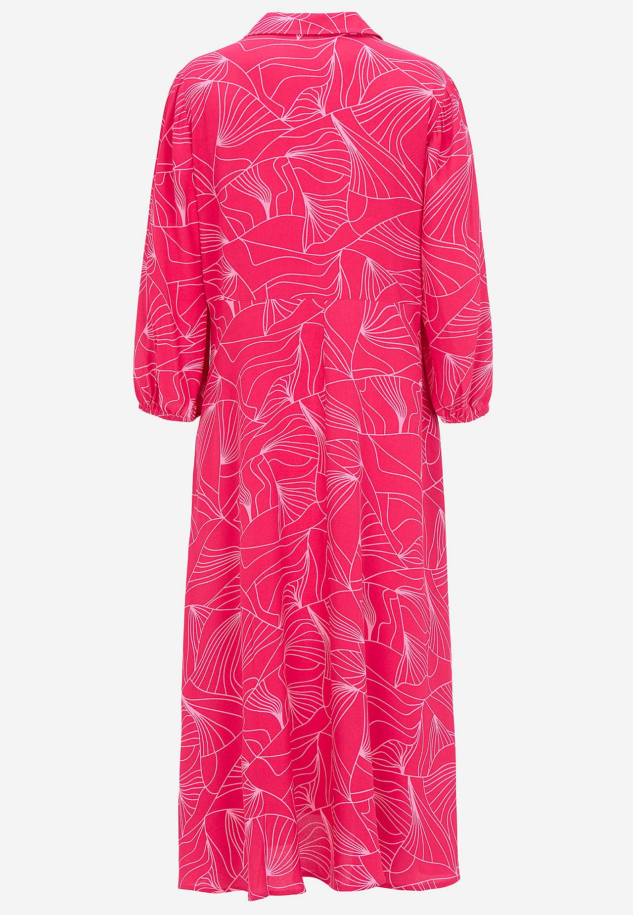 Vävd klänning med fickor