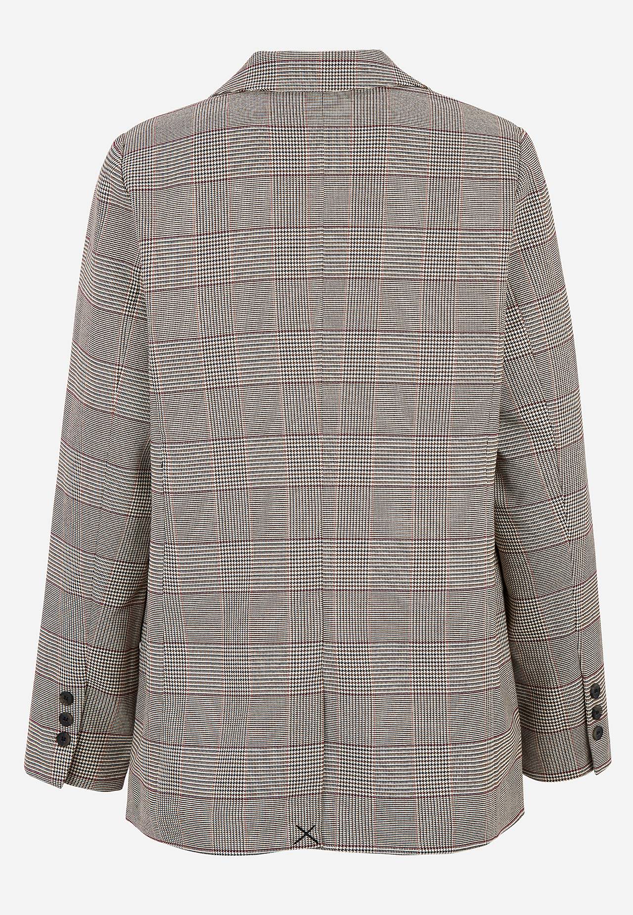 Pepitarutig, vävd kavaj