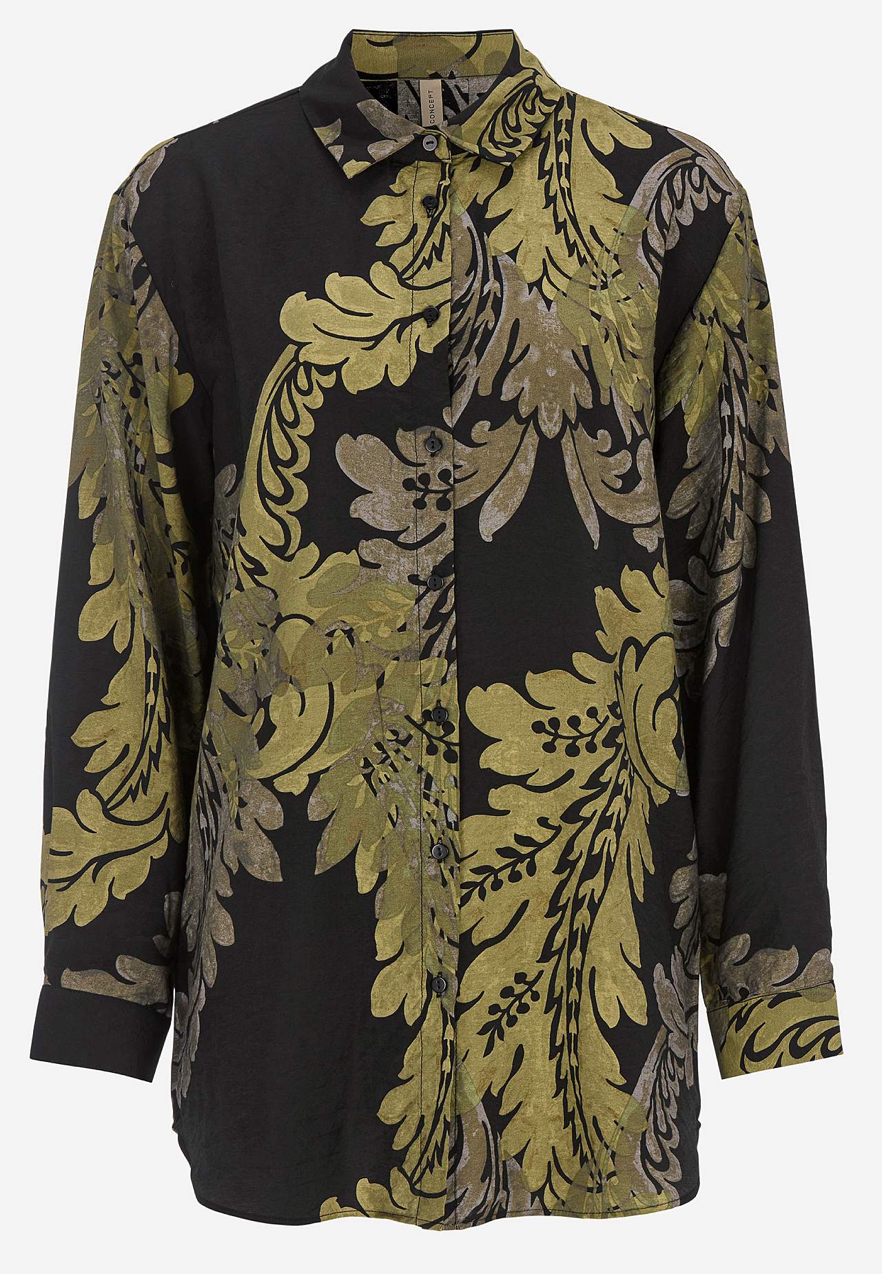 Vävd, mönstrad skjorta