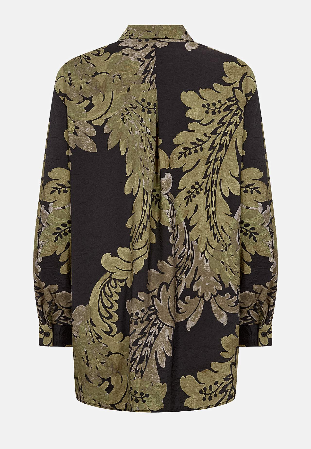 Vävd, mönstrad skjorta