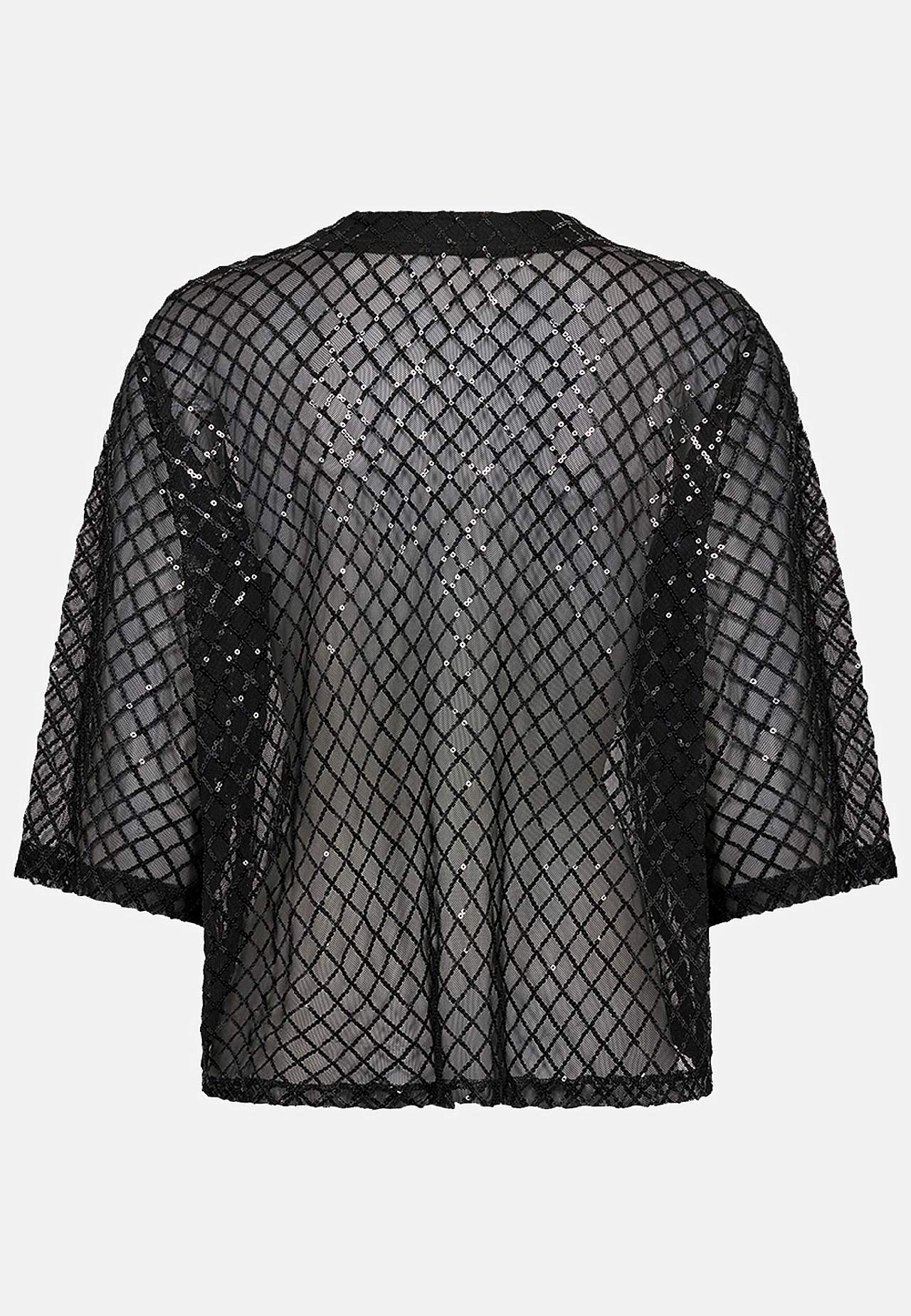 Elegant innejacka med paljetter