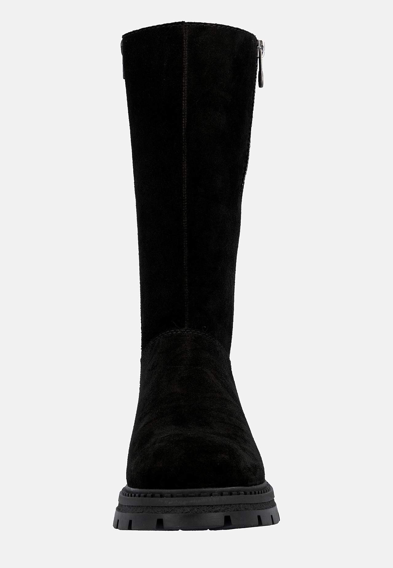 Vinterstövel i mocka