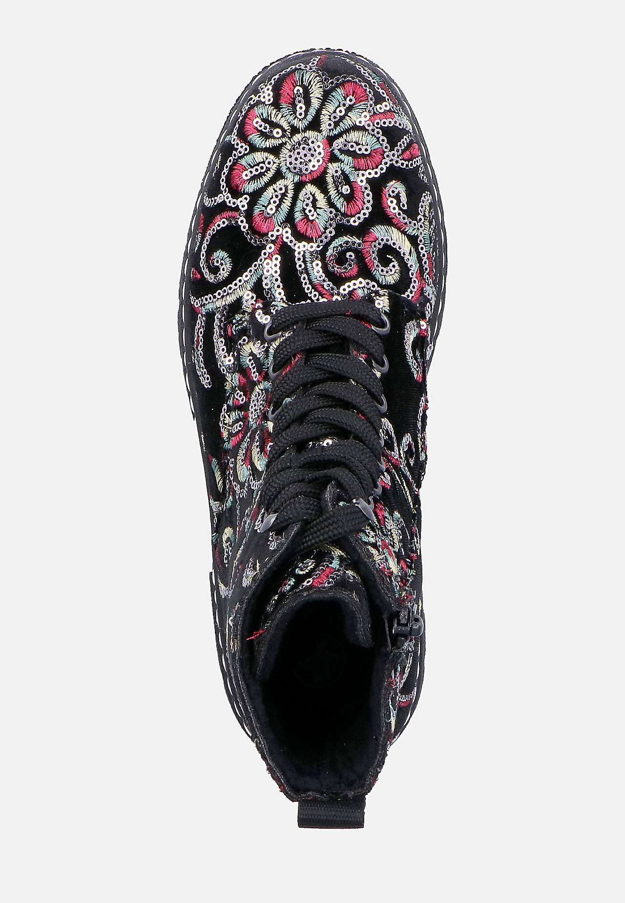 Känga med paljetter