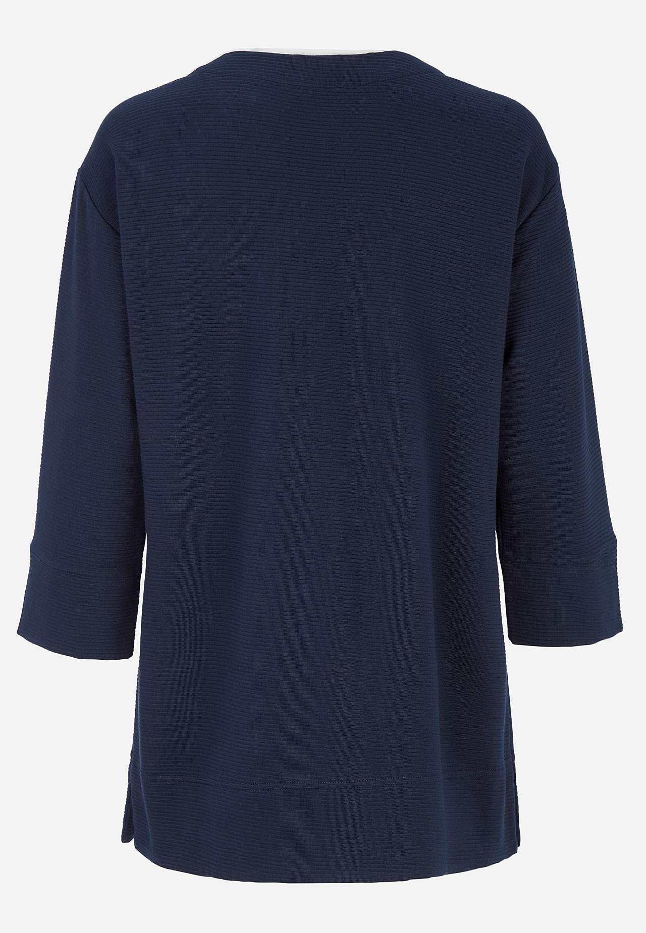 Trikåtunika med slitsar