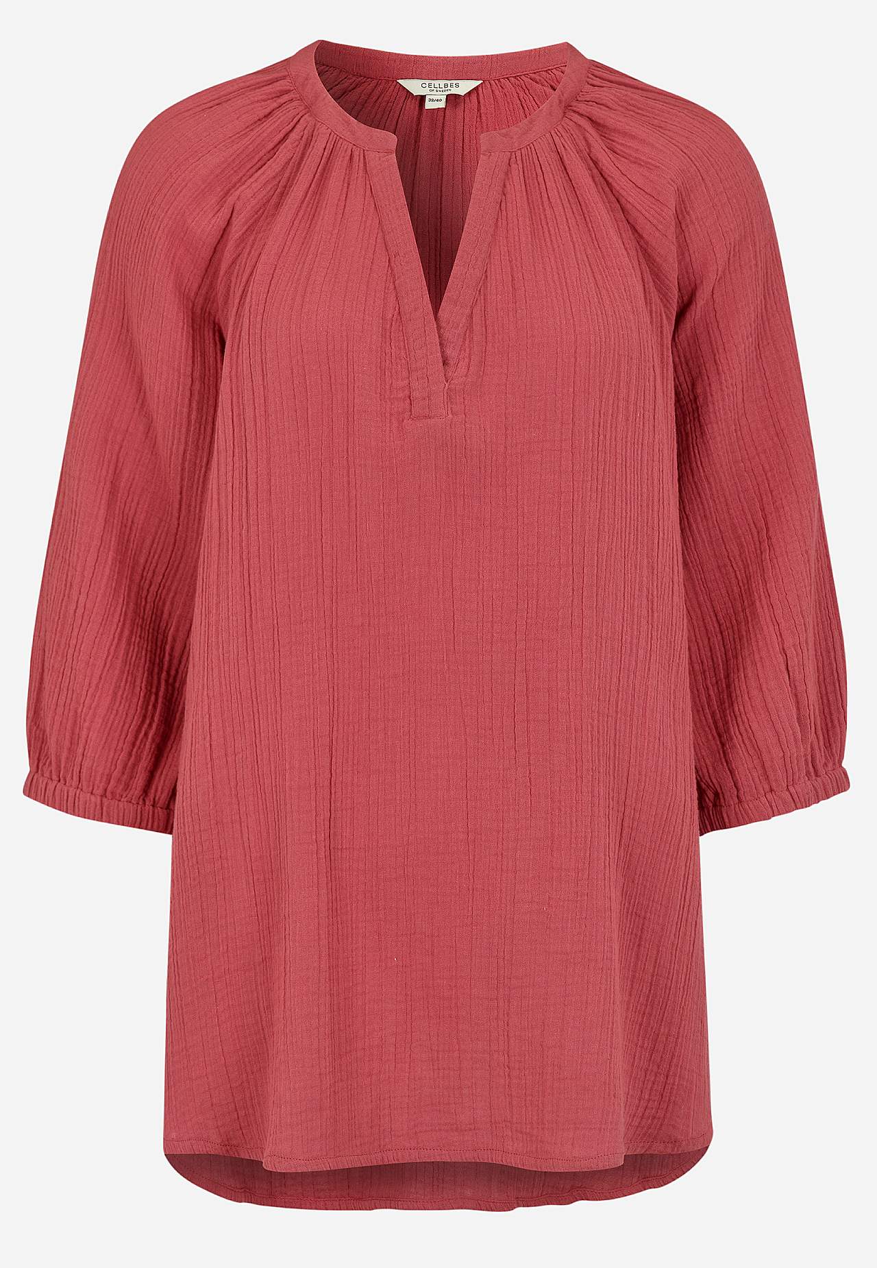 Tunika i krinklad bomull