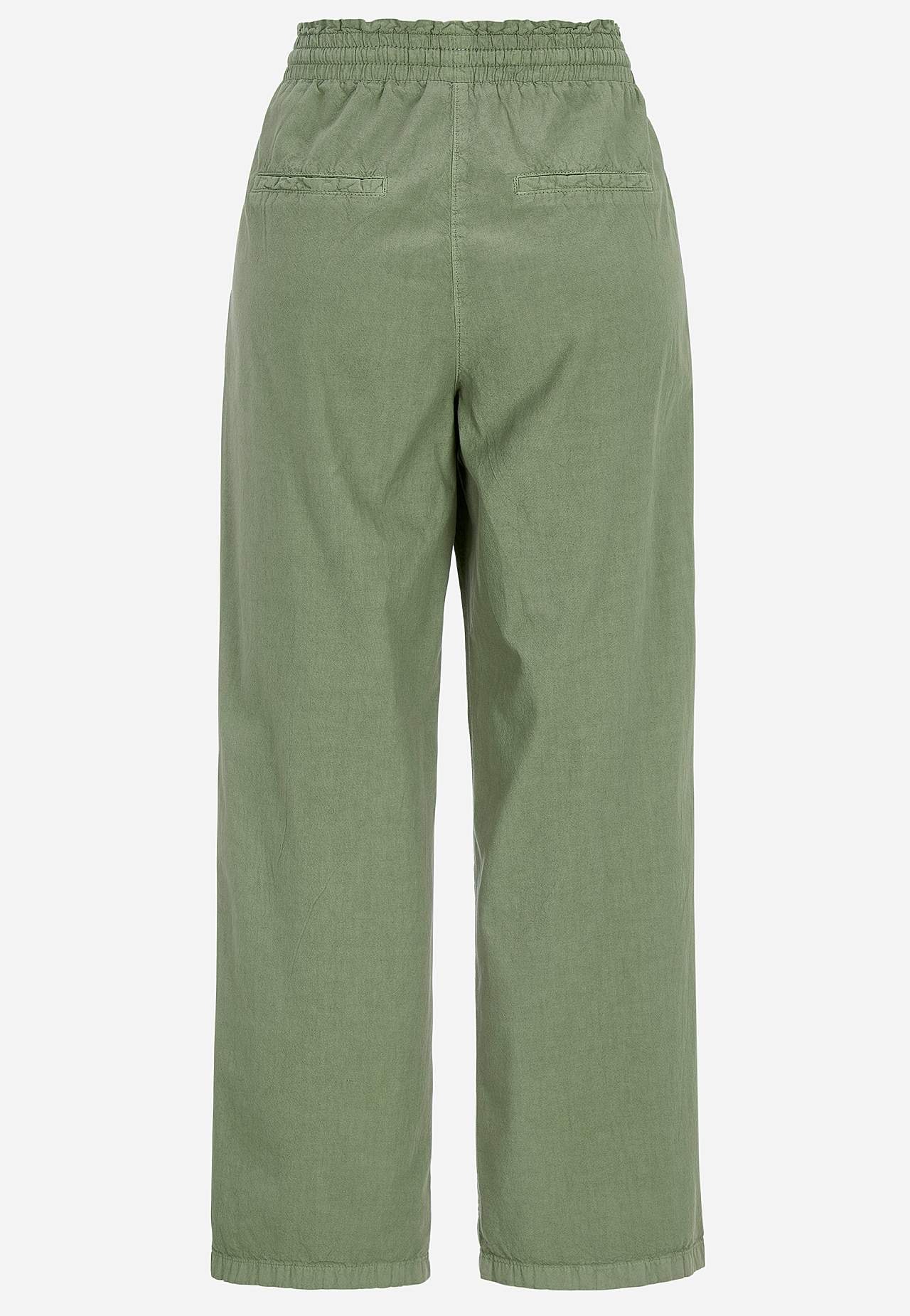 Byxa i tvättad bomull