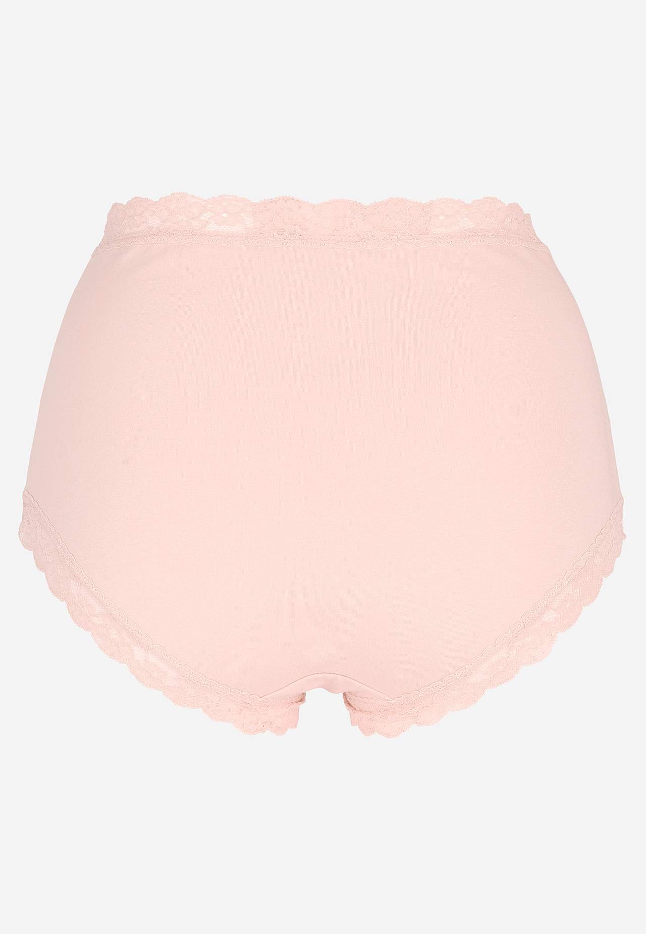 Trosa med hög midja och spets 3-pack