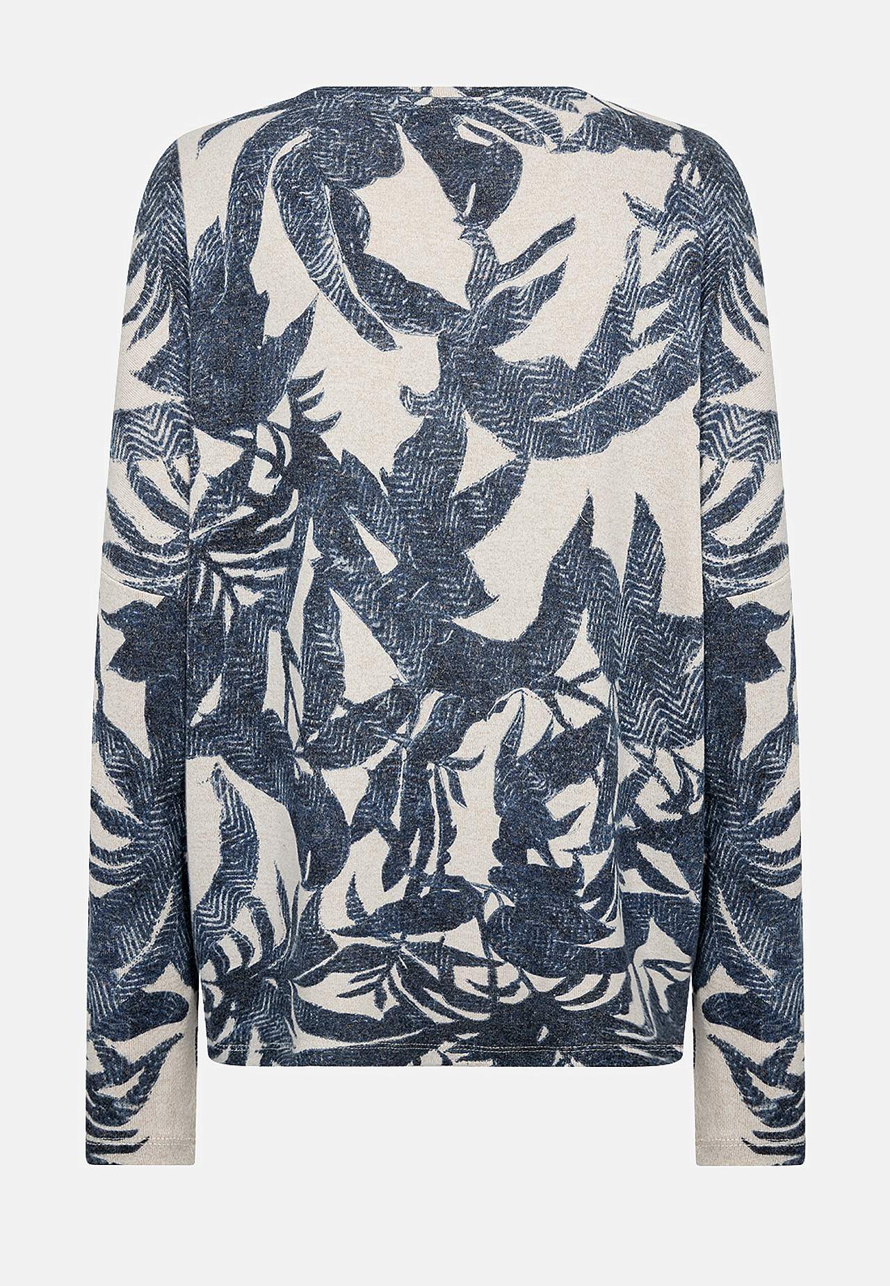 Supermjuk, mönstrad trikåtopp