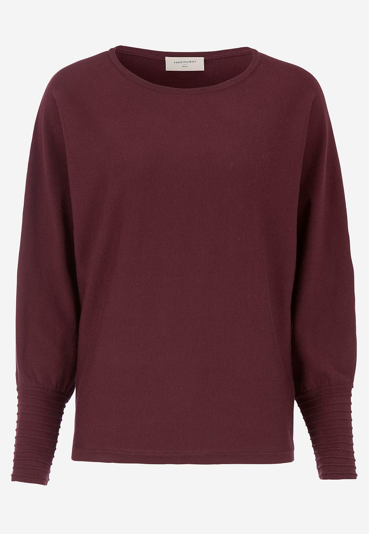 Finstickad tröja med pingvinärmar